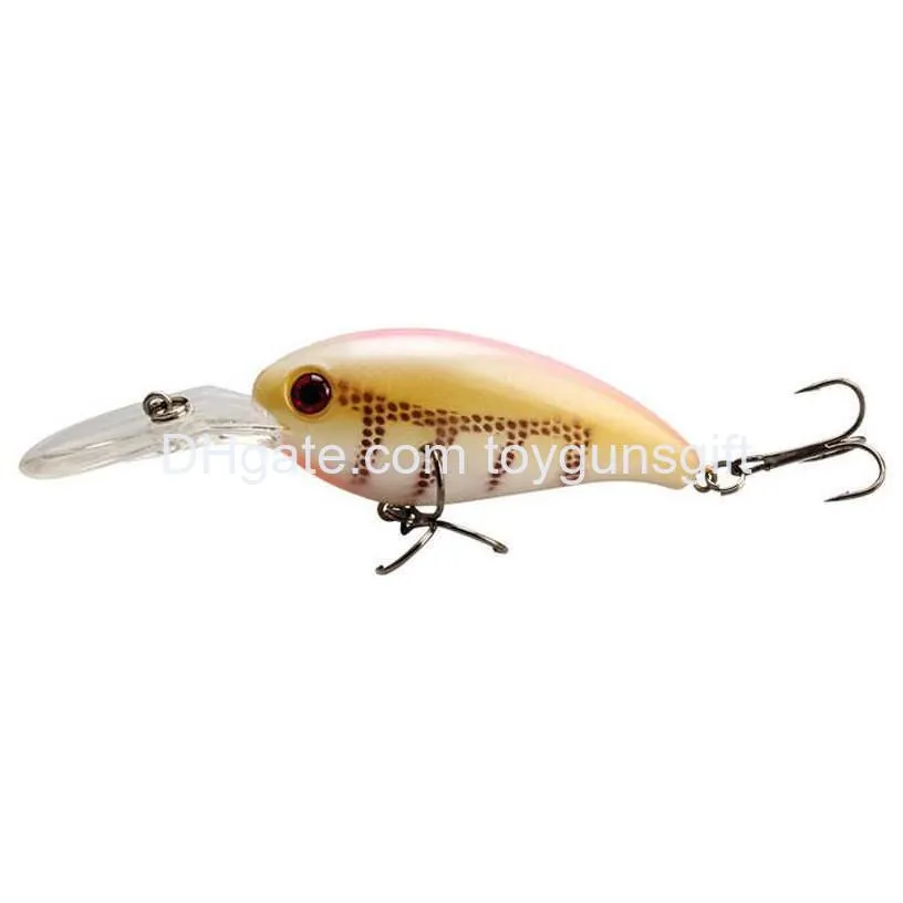 1 pcs floating crankfish bait fishing lure wobblers 9cm 14g 3d eyes jerkfish bait artificial hard bait bass pesca carp fishing