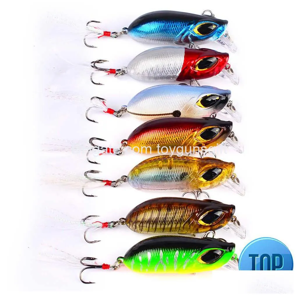 1pcs 5.5cm8.2g hard fishing lures sinking jerkbait vib rattlin hook wobblers deep dive sinking sea ocean artificial plastic bait