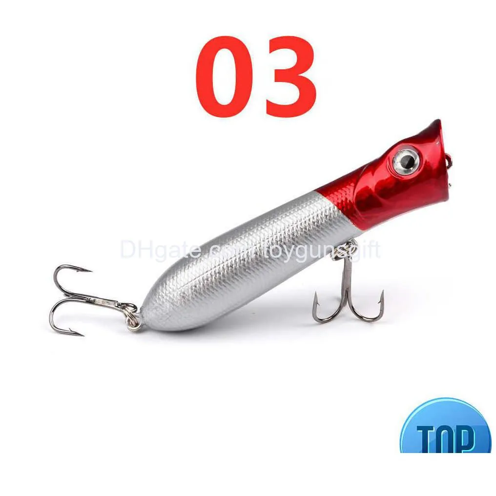 1 pcs hard fishing bait 8cm 12g sinking bait vibrating rattan hook wiggler deep submergence marine artificial plastic bait