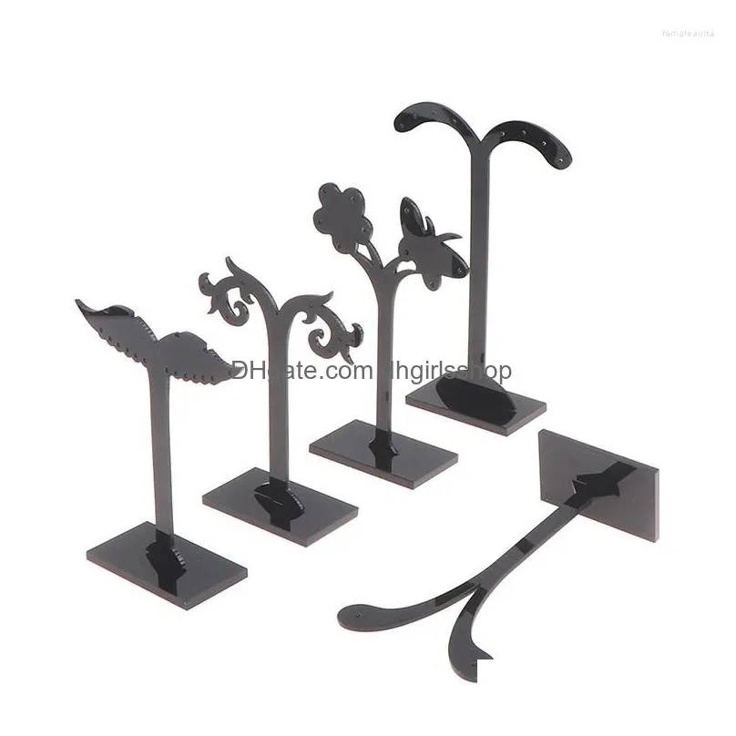jewelry pouches crotch earring ear studs rack display stand storage hanger holder for decoration