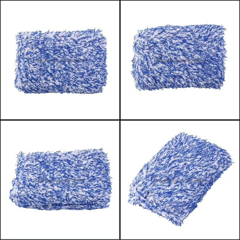 Car Sponge Soft High Density Cleaning Super Wash Cloth Microfiber Towel BlockCar