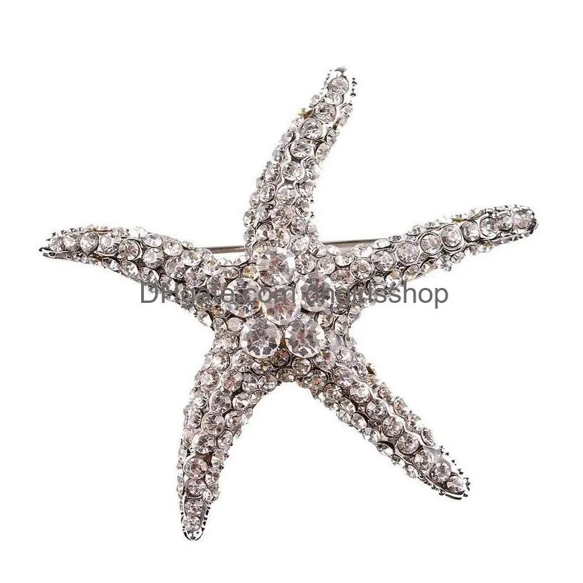 simple drip oil gardenia starfish lip lipstick cat animals brooch pin female clothing decoration jewelry