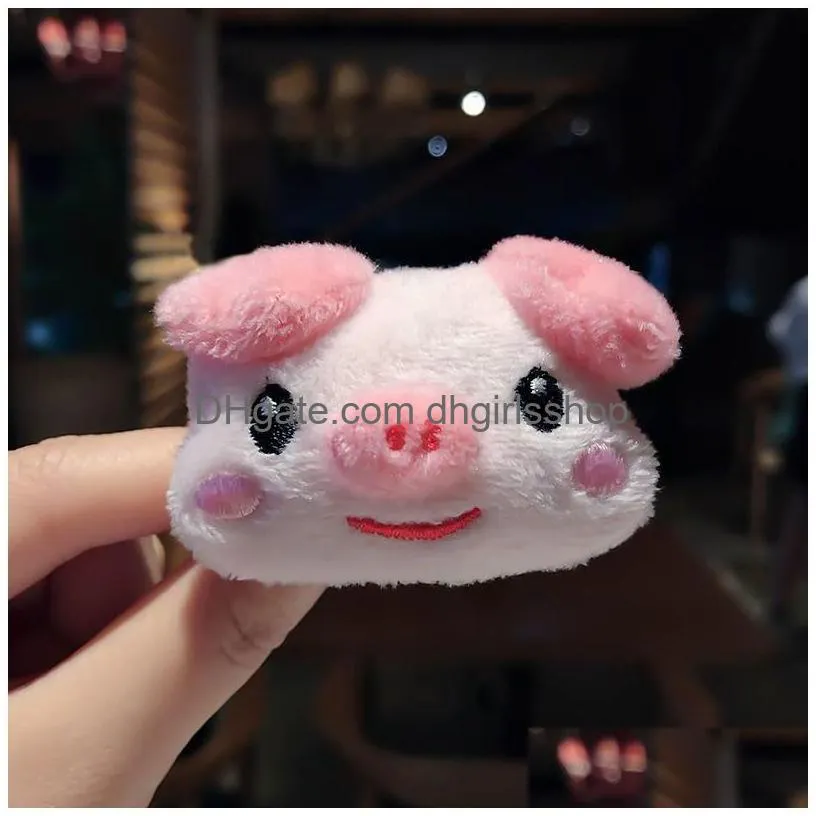 cute 10cm adorable panda plush stuffed brooches toys dolls gift for birthday christmas party anniversary small pendant brooch
