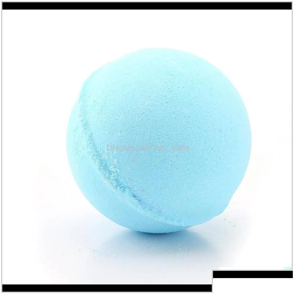 Drop 40G Natural Bubble Bath Bomb Ball Essential Oil Handmade Spa Ball Fizzy Christmas Gift Klp5K Evuqr