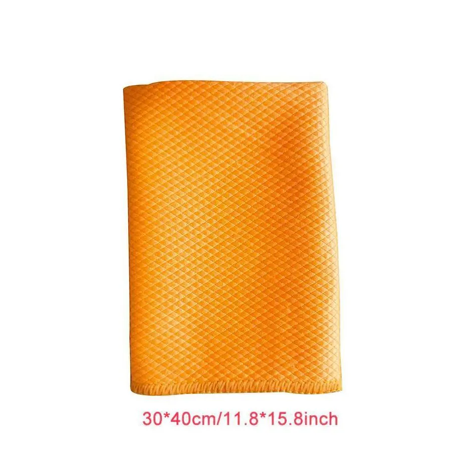 dhl soft microfiber cleaning towel absorbable glass kitchen cleaning cloth wipes table window car dish towel rag