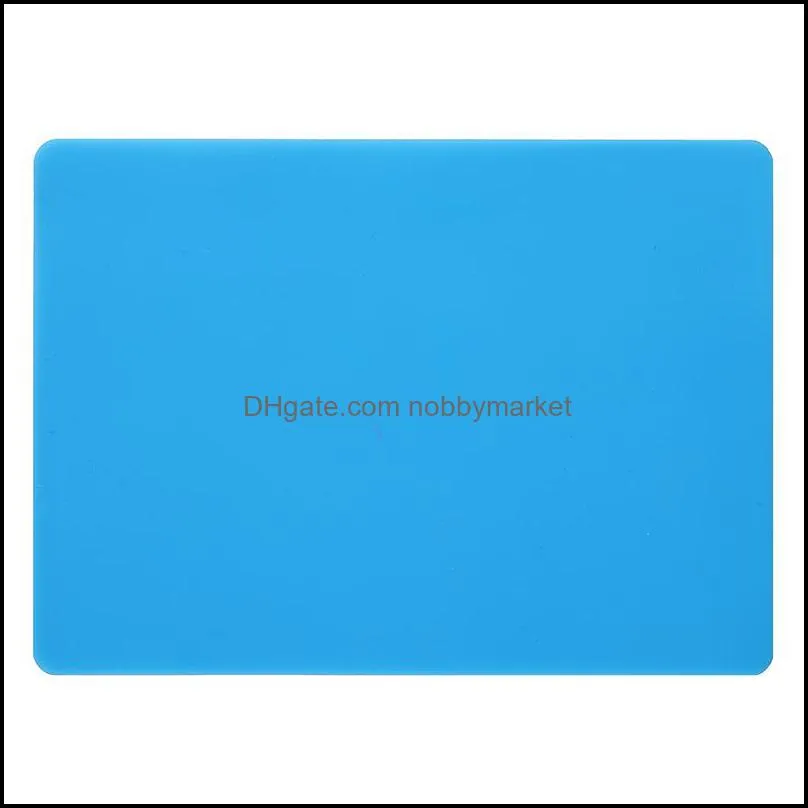 Silicone Pad Mat for Epoxy UV Resin DIY Jewelry Making Tool High Temperature Resistance Sticky Plate Multi Purpose Craft Supplies