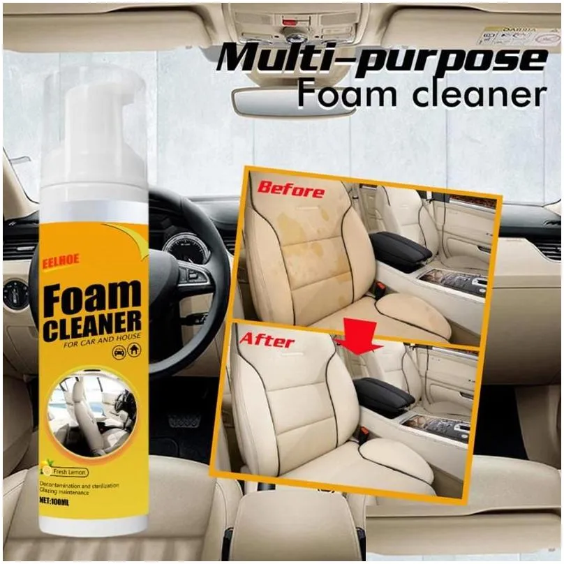 care products multi-functional foam cleaner no flushing grease- automoive car interior roof ceiling home cleaning