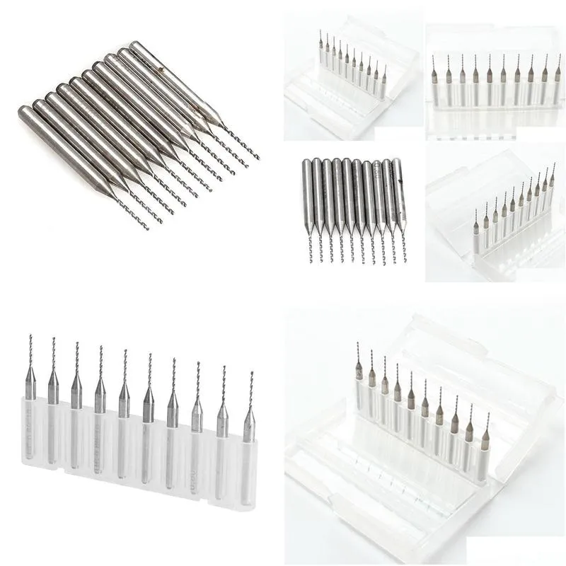 professional drill bits ly 10pcs pcb cemented carbide 0.8mm drills aiguille hardware processing xsd88