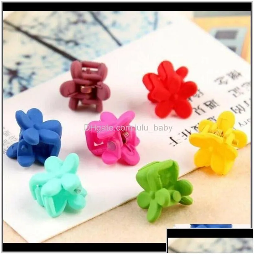 Wholesale Flower Clips Claw Barrette Crab Clamp Baby Kids Dtkfx Ldnht