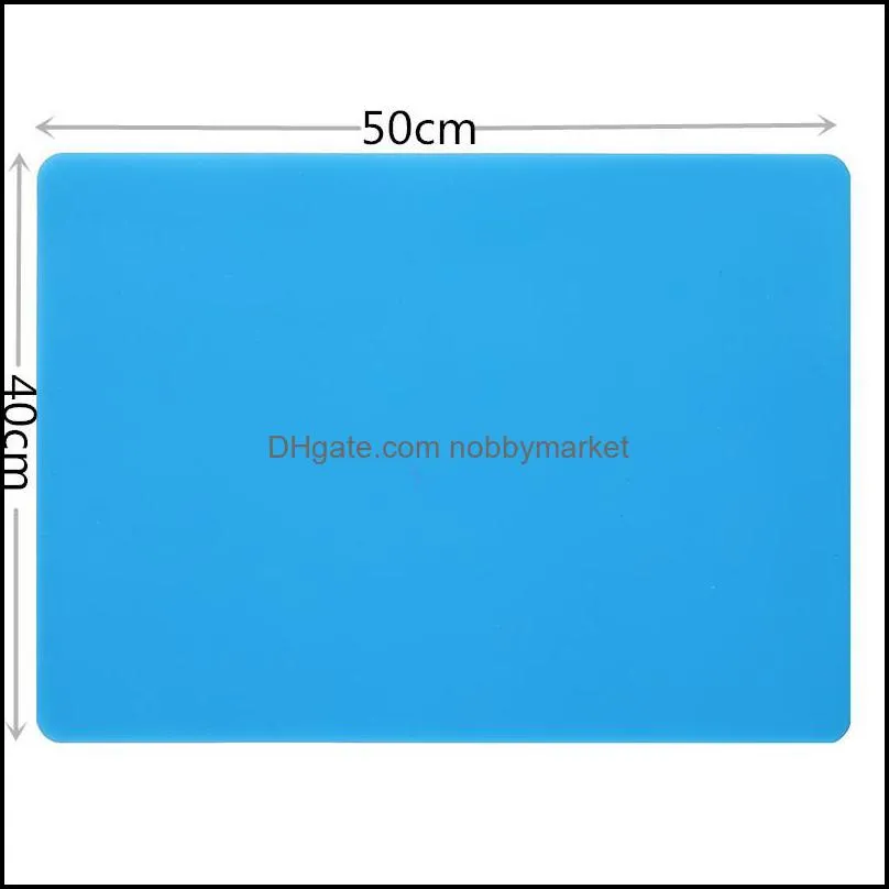 Silicone Pad Mat for Epoxy UV Resin DIY Jewelry Making Tool High Temperature Resistance Sticky Plate Multi Purpose Craft Supplies