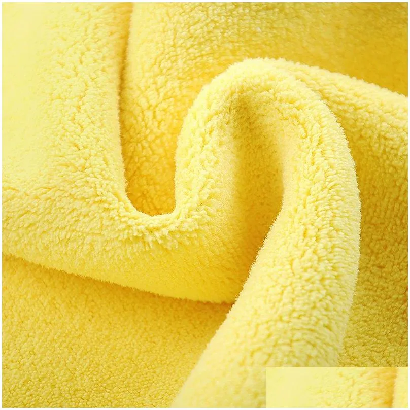 3pack/5pack ultra thick microfiber towels 30x60 thickened and absorbent microfiber-cleaning cloths with bibulous performance ideal for car home