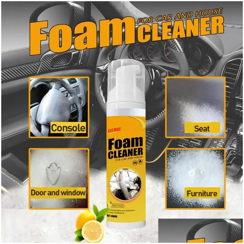 care products multi-functional foam cleaner no flushing grease- automoive car interior roof ceiling home cleaning