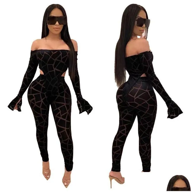 zkyzwx sexy club birthday outfits mesh sheer plaid two piece set women rave festival clothing bodysuit and pant matching sets