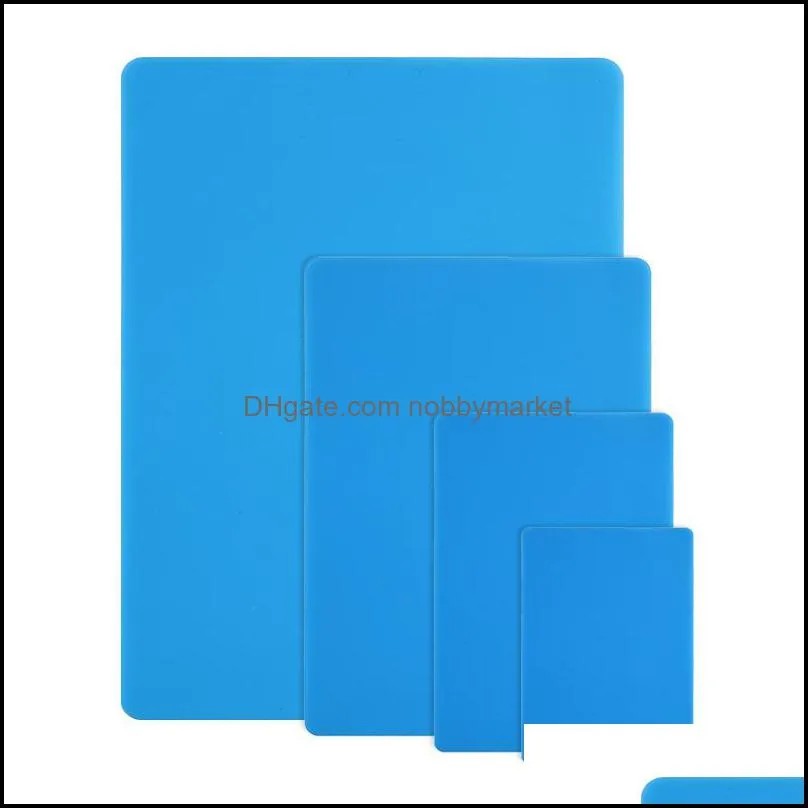 Silicone Pad Mat for Epoxy UV Resin DIY Jewelry Making Tool High Temperature Resistance Sticky Plate Multi Purpose Craft Supplies