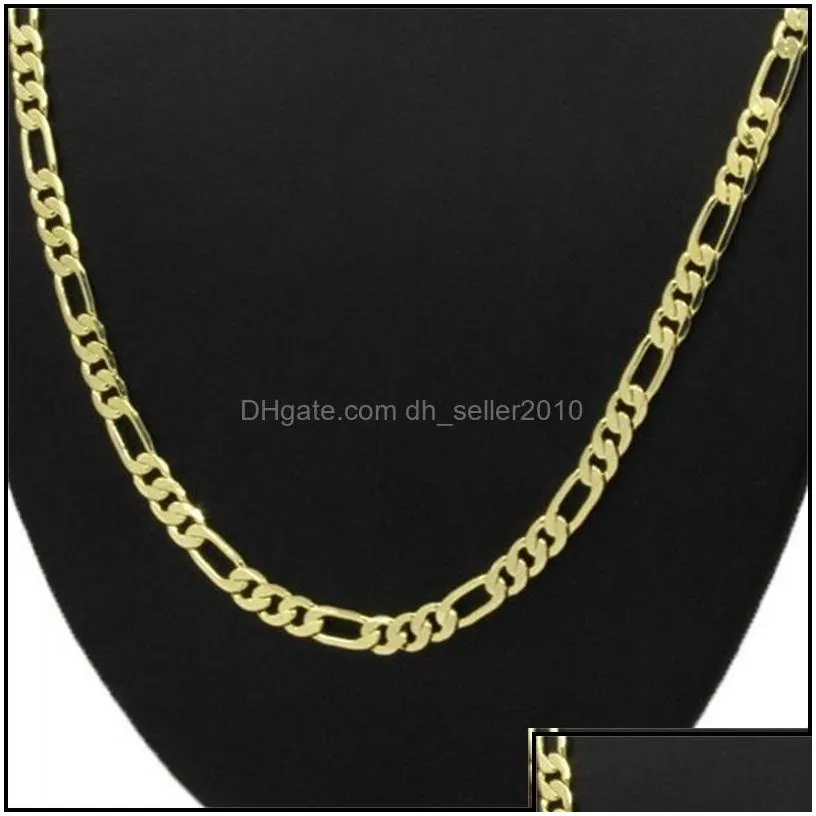 Chains 14K Yellow Real Solid Gold 8Mm Italian Link Chain Necklace 24 Inches Drop Delivery 2022 Jewelry Necklaces Pendants Dhh14