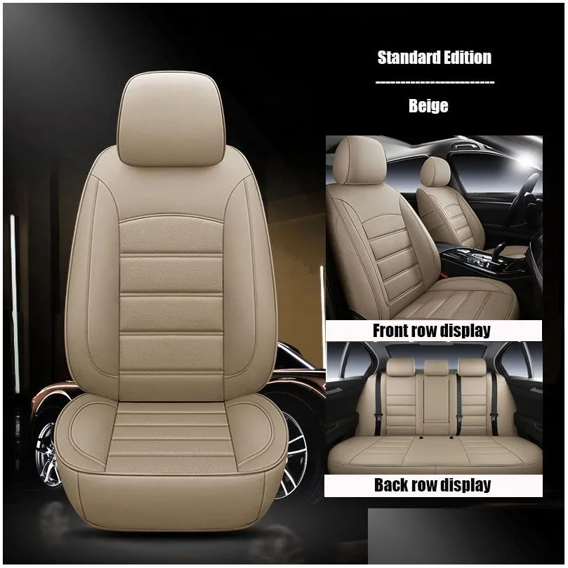 zhoushenglee custom car seat covers for seat altea xl arona ateca cordoba ibiza 6j 6l car accessories auto cushion protector1