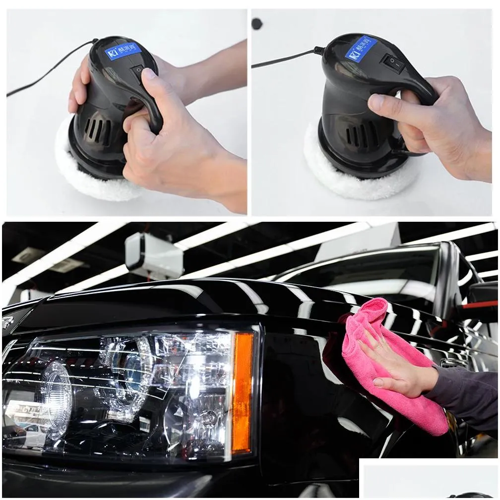 12v 40w electric waxer polisher waxing polishing machine auto car polishers waxed buffer