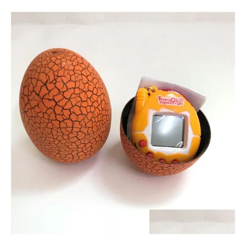 dinosaur egg tamagotchi virtual digital electronic pet game machine tamagochi toy game handheld tumbler funny virtual pet machine toys #