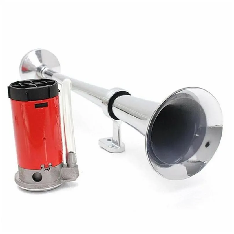 150db 12v super loud air horn compressor single horn truck train ship portable car single pipe air whistle