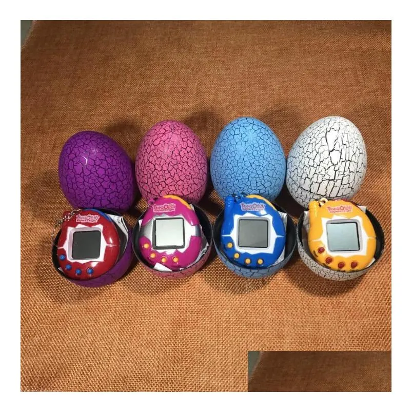 dinosaur egg tamagotchi virtual digital electronic pet game machine tamagochi toy game handheld mini funny virtual pet machine toys