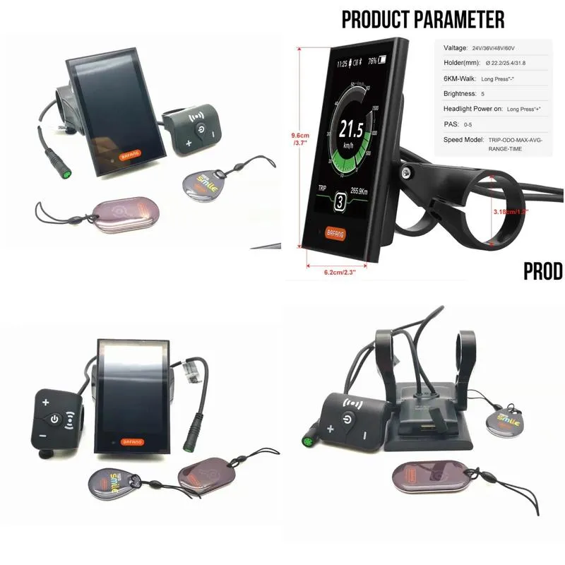 DHgate.com:Bafang/8Fun Mid-Drive E-Bike Bluetooth Display Indicator for ...