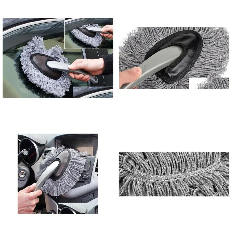 Multi Functional Car Duster Interior Cleaning Brush For Dirt And Dust  Removal Gray Top11 Drop Delivery Ideal For Mobiles, Motorcycles, And More  DH9QB From Dhylzx, $4.83