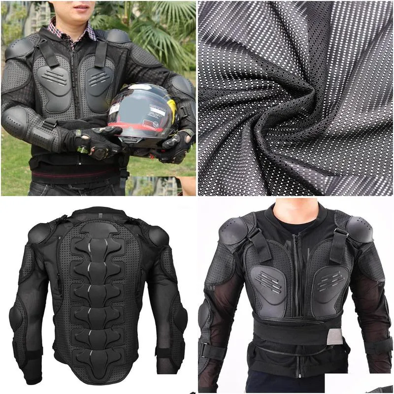 strong mountain bike motorcycle body armor jacket downhill full body protector1