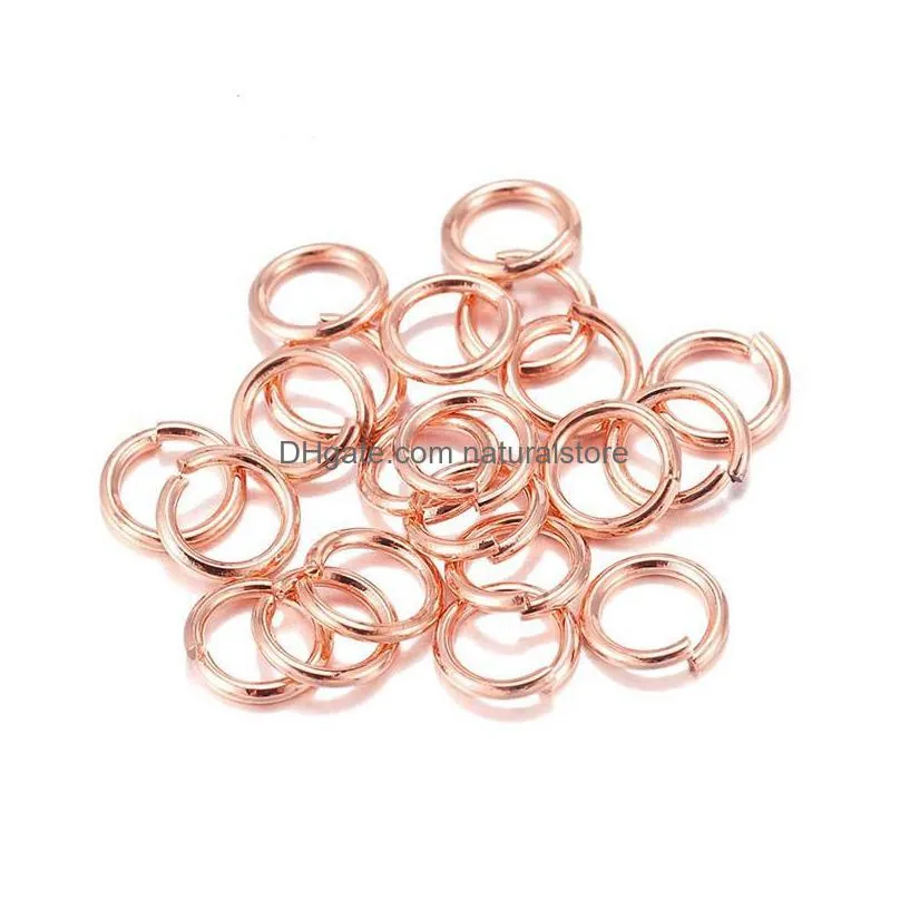 4-12mm diy accessories iron ring connectors opening manual connection ring single circle jewelry findings 100pcs/lot