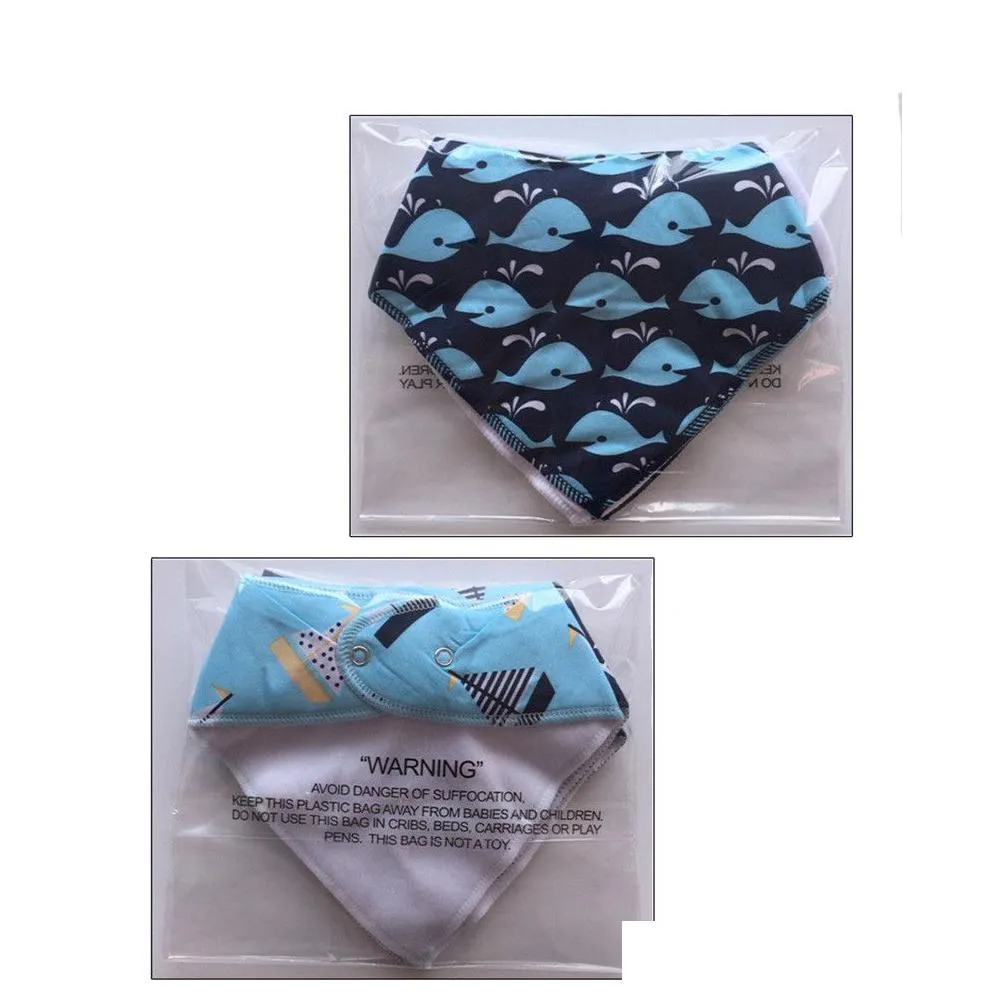 baby ins fox bibs burp cloths sets bandana infant saliva cloth ins triangle bibs newborn cartoon baby bibs newborn burp cloths ks001