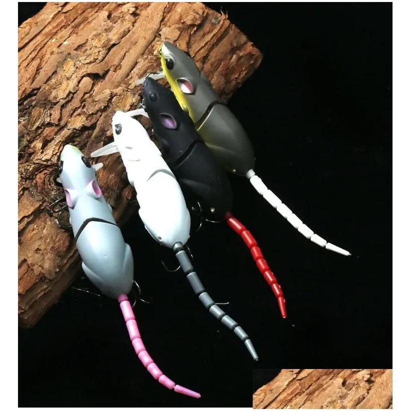 3d eyes soft mouse baits fishing lures 15.5g 15.5cm floating crankbait artificial bait fishingtackle everything for fish