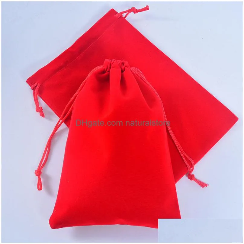 women original jewelry pouches black bags packaging drawstring bag outer pouch for bead 9*12cm