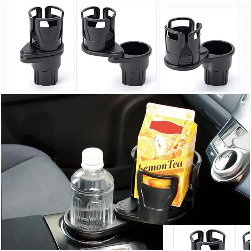 drink holder car drinking bottle 360 degrees rotatable water cup sunglasses phone organizer storage interior accessories