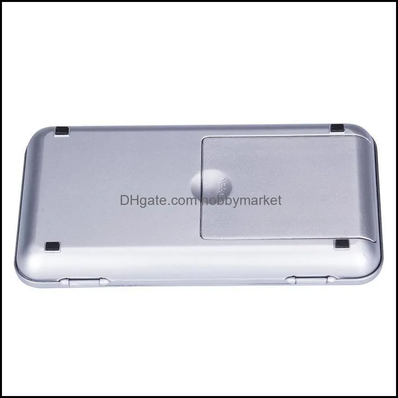 Free DHL 100/200/500g x 0.01g and 500g x0.1g Electronic Digital Pocket Jewelry Scale Balance Pocket Gram LCD Display