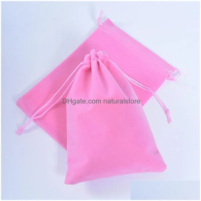 women original jewelry pouches black bags packaging drawstring bag outer pouch for bead 9*12cm