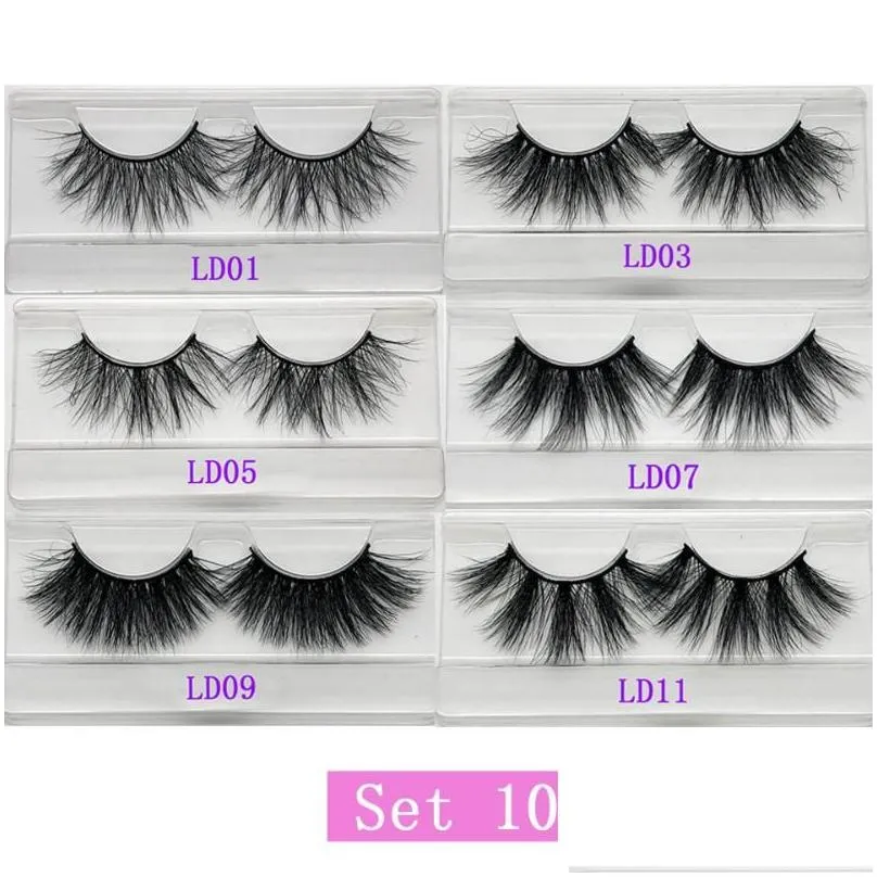 Makeup Lashes Wholesale Mink Eyelashes Beauty 25mm Mink Eyelashes 3D Lash Bulk Full Strip Eyelash Extension 5D Lashes