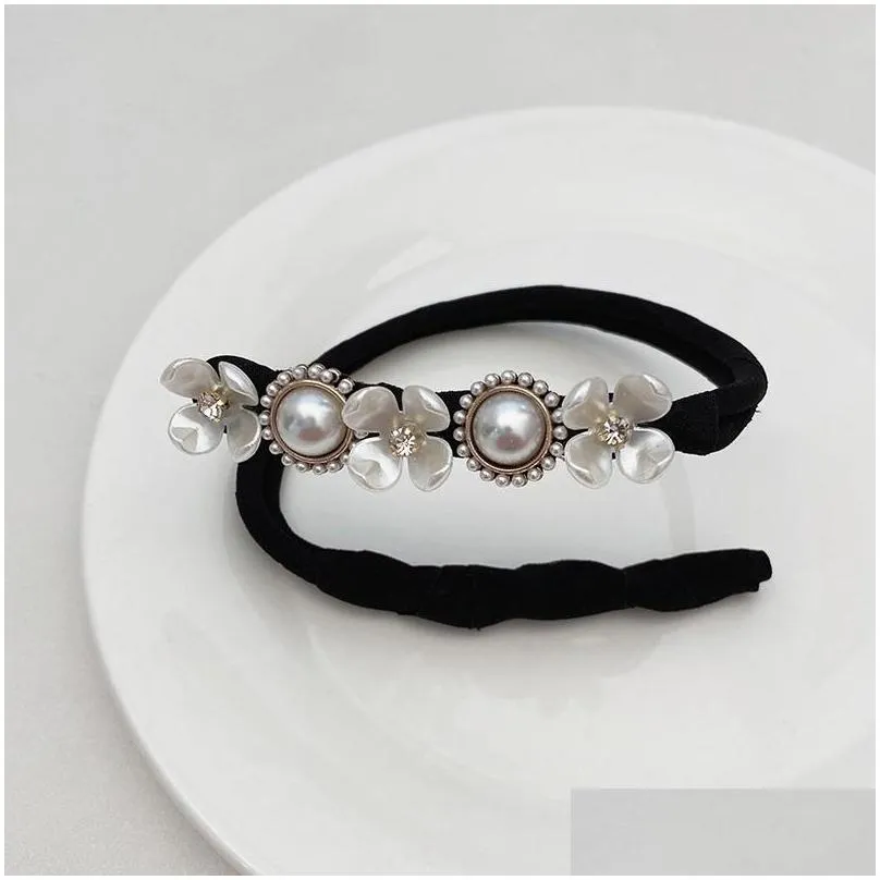 Hair Accessories Fashion Head Band Ball French Twist Magic DIY Tool Bun Maker Sweet Dish Made Pearl Headwear