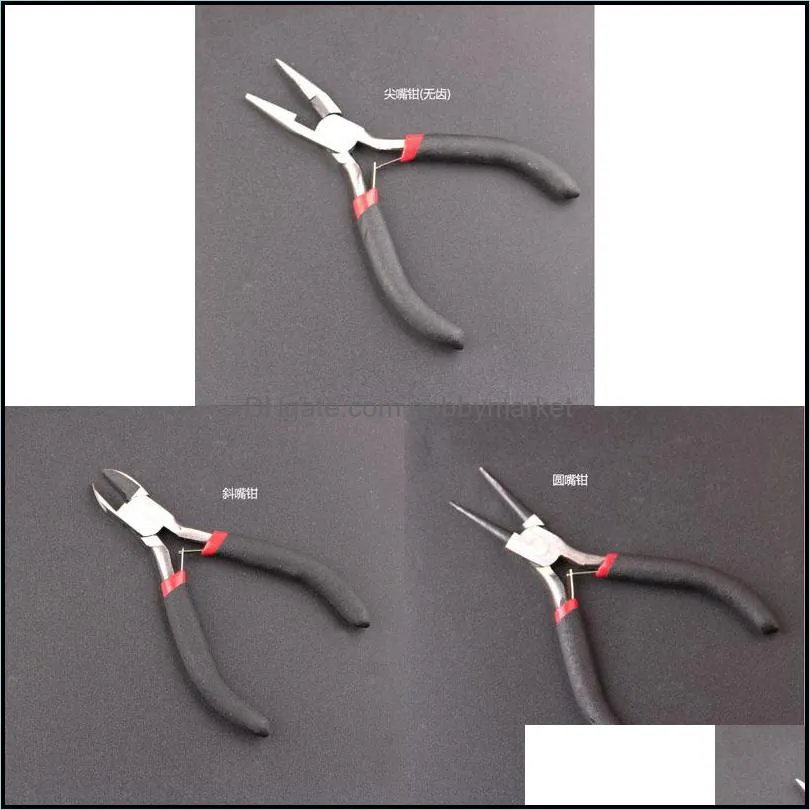 DIY Jewelry Making tools Handmade Tools Diagonal Pliers Long Nose pliers 3 PCS/LOT