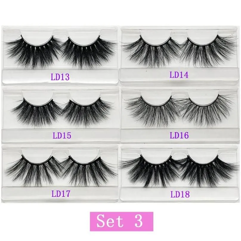 Makeup Lashes Wholesale Mink Eyelashes Beauty 25mm Mink Eyelashes 3D Lash Bulk Full Strip Eyelash Extension 5D Lashes