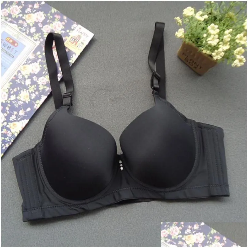 Sexy Bras For Women Push Up Brassiere Lingerie Underwear Underwire Bra Adjustable Straps Plus Size Bralette Tops B C D Cup