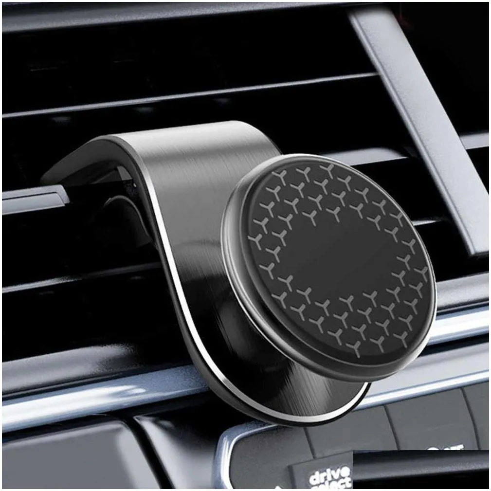  magnetic car phone holder air vent clip mount rotation cellphone gps support for xiaomi red mi  samsung phone stand