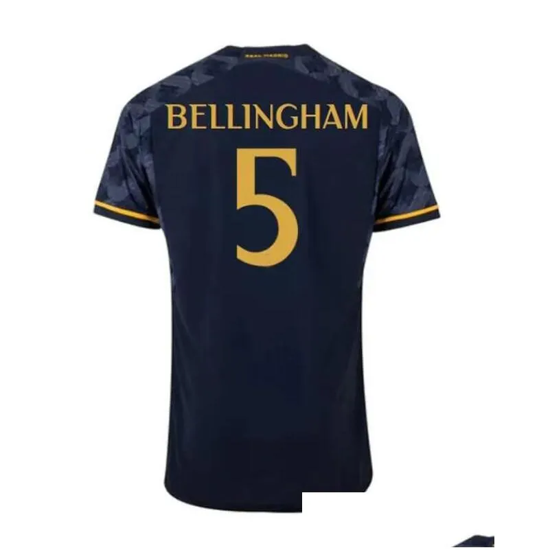 3xl 4xl 2023 bellingham vini jr soccer jerseys mbappe tchouameni 23 24 football shirt real madrids camavinga rodrygo long sleeve men kids uniforms fans