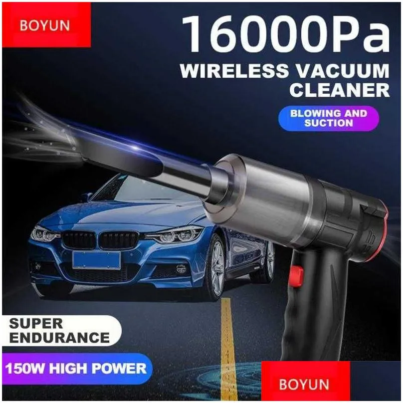 150w wireless 2in1 blowable cordless handheld auto home office car dual use portable vacuum cleaner 1012