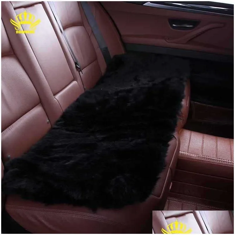 car seat covers universal styling natural sheepskin car seat cover auto interior accessories automotive car seat covers t221110