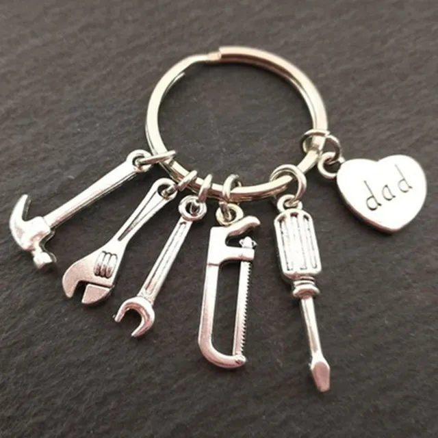 dad keychain mechanic 39s keychain father 39s day gifts car lover gift tools gift dad gift father keychain hand stampe souvenir
