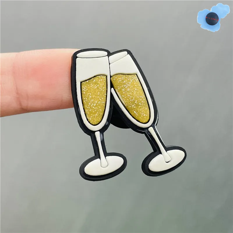 beer red wine drink milk tea shoe decoration shoe accessories clog charms for bracelets backpack jibz kids x mas gifts shoe decorations aliexpress