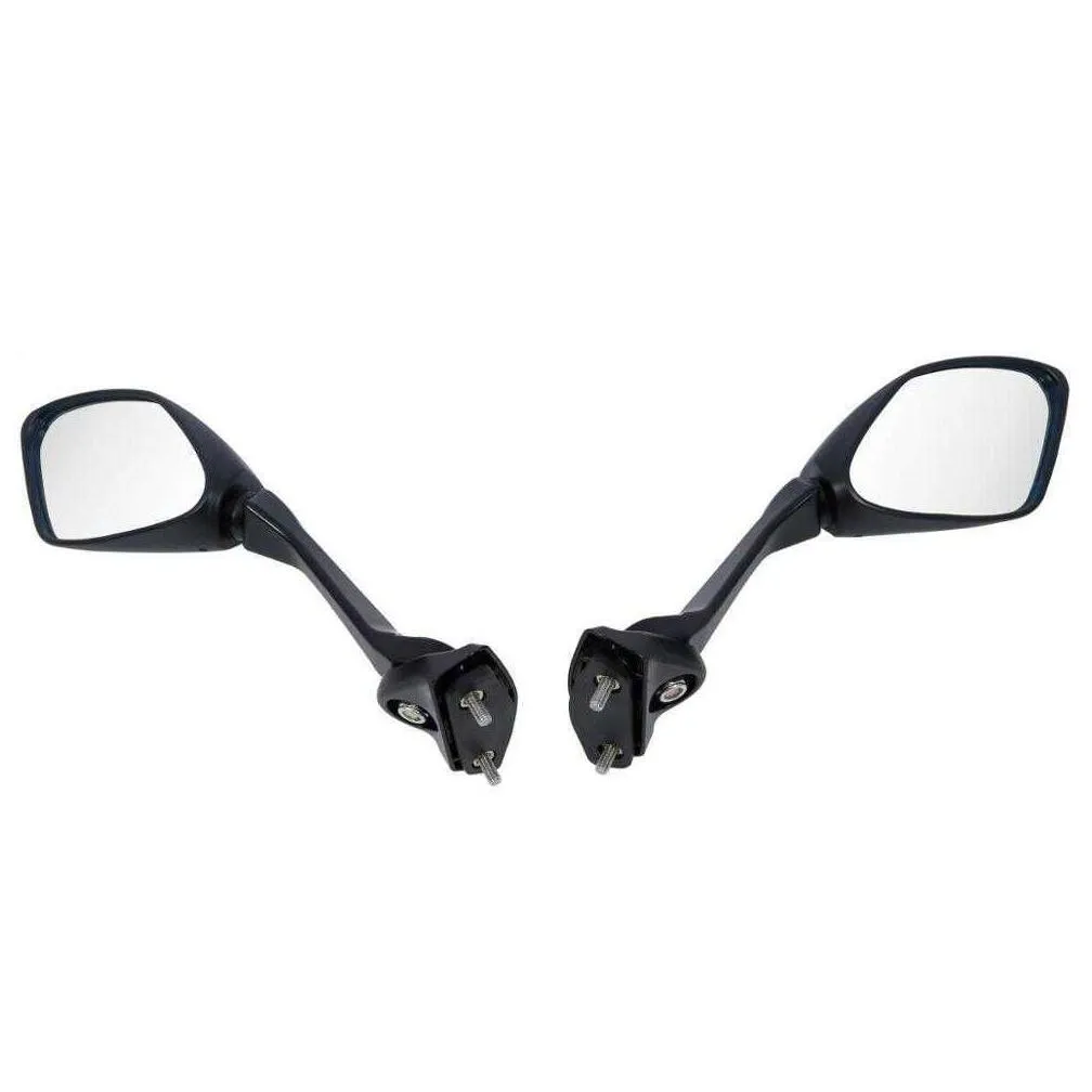 motorcycle left and right black rear view mirrors for suzuki gsx 250 r gsx250r 2018 2019 2020 2021 1214