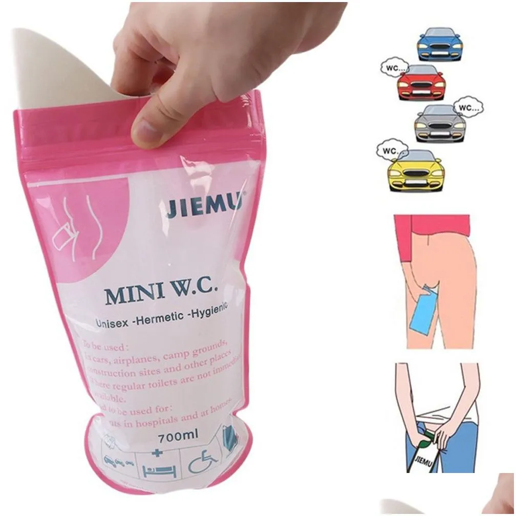  outdoors urine bags camping pee-bags portable urinal bag emergency car vomit-bags mini mobile toilets disposable