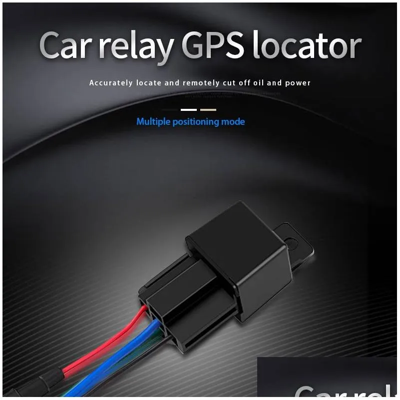 c13 car safety relay gps tracker gsm locator app tracking remote control anti-theft monitoring cut oil power car-tracker
