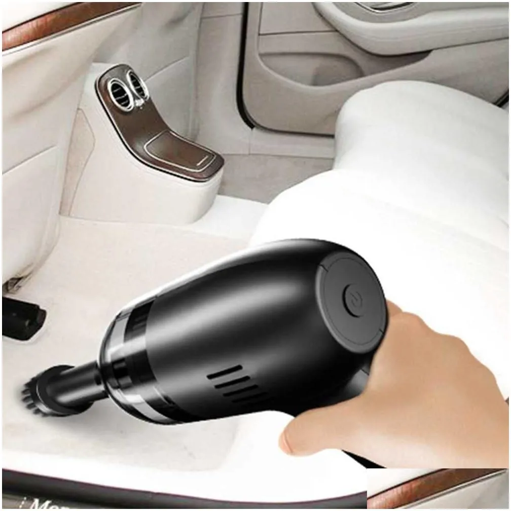 mini car vacuum handheld portable high power wireless vaccuum cleaner for vehicle desktop keyboard household 1012