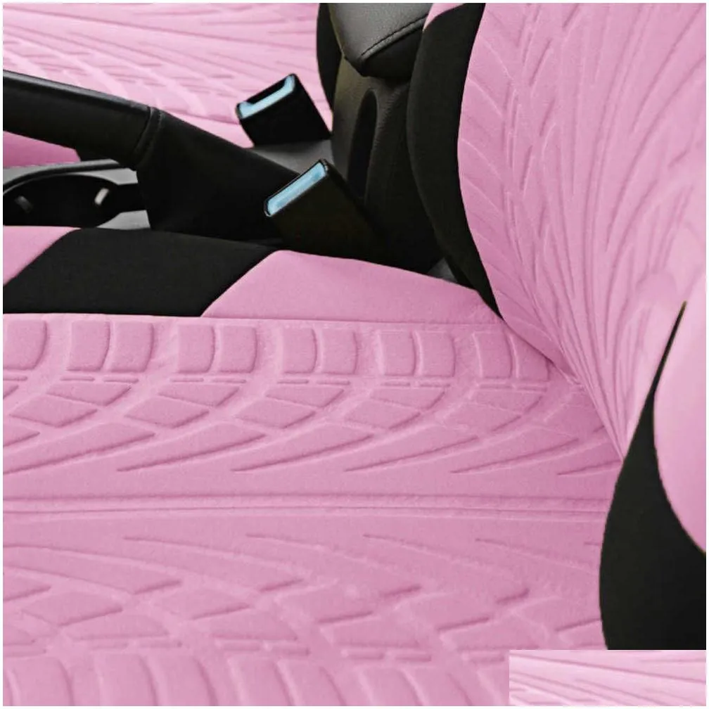 car seat covers autoyouth full car seat covers set universal polyester fabric auto protect covers car seat protector pink for women girls